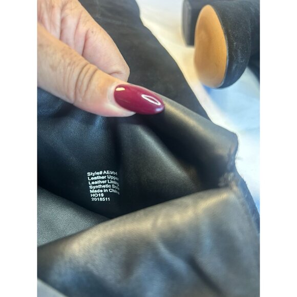 JCREW Size 6.5 Sadie Over-the-knee Boots in Black Suede - Picture 7 of 7